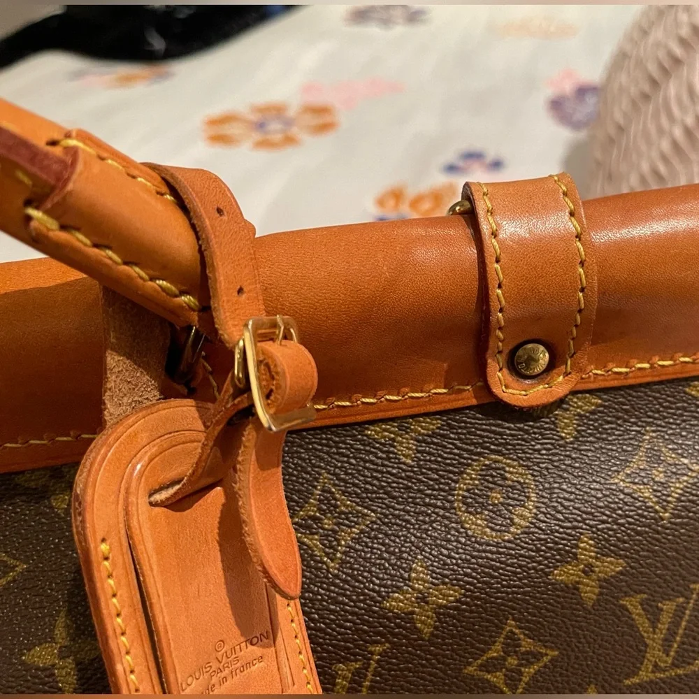 LOUIS VUITTON 1988 VINTAGE Sac Kleber Travel bag Monogram - Picture 4 of 17